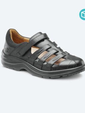 Dr. Comfort Breeze Women's Orthopedic Sandals Black